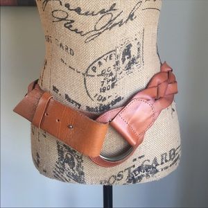 Linea Pelle brown statement belt-size L